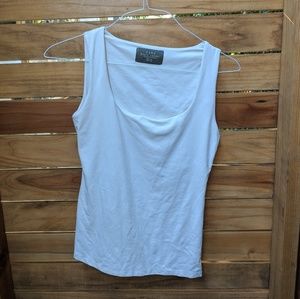 ✪ Zara tight stretchy lined off-white top.